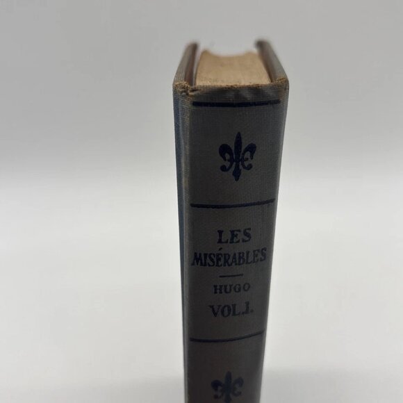Les Miserables Vol 1 by Victor Hugo Hardcover - Thomas Nelson & Sons Antique - Picture 4 of 7